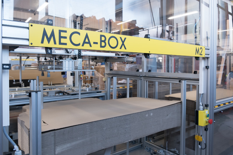formeuse autiomatique de boite en carton Mecaconcept- 