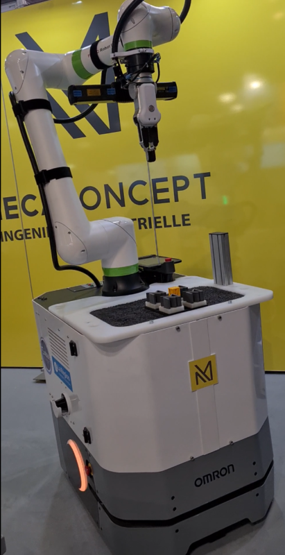 robot collaboratif sur AMR par Mecaconcept