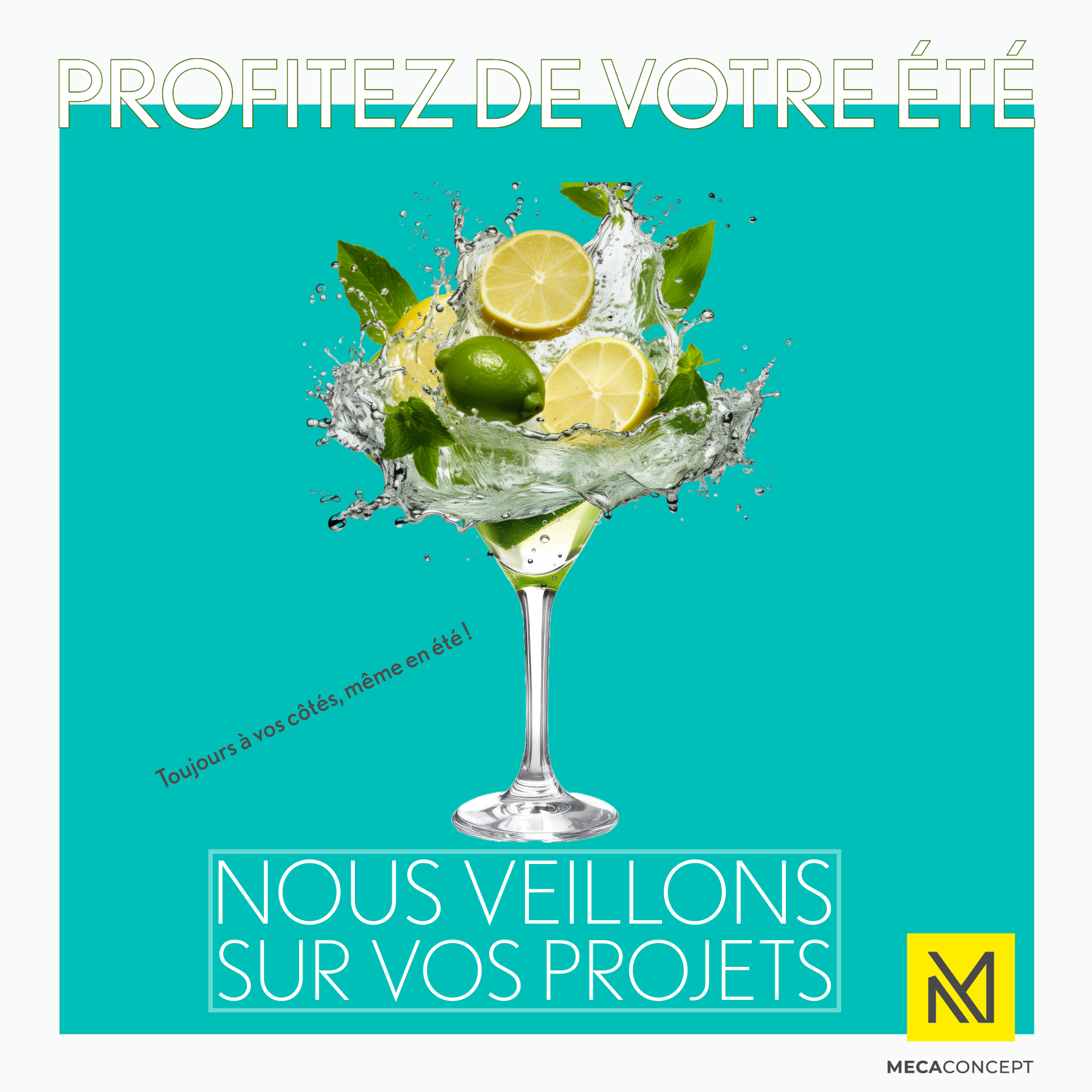 Featured image for “Cet été, vos projets sont entre de bonnes mains… et bien au frais !”