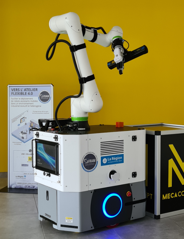 ROBOT ASSISTANT MOBILE par MECACONCEPT