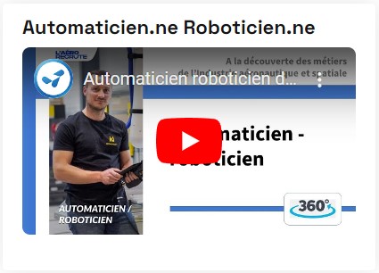 film immersi sur le métier d'automaticien-roboticien