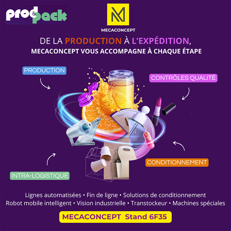 Featured image for “MECACONCEPT au salon Prod&Pack 2025”