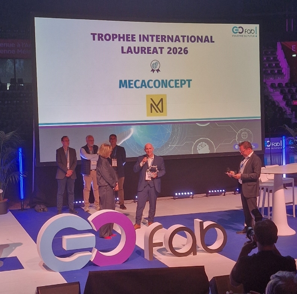 Featured image for “MECACONCEPT remporte le Trophée International GOFab! 2026”